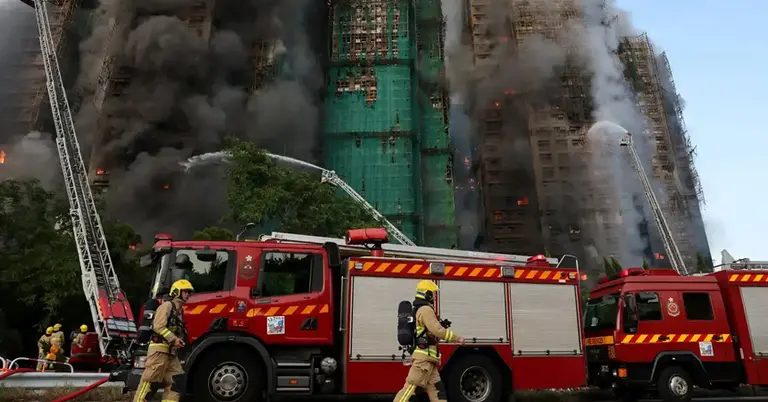 হংকংয়ের অগ্নিকাণ্ডে